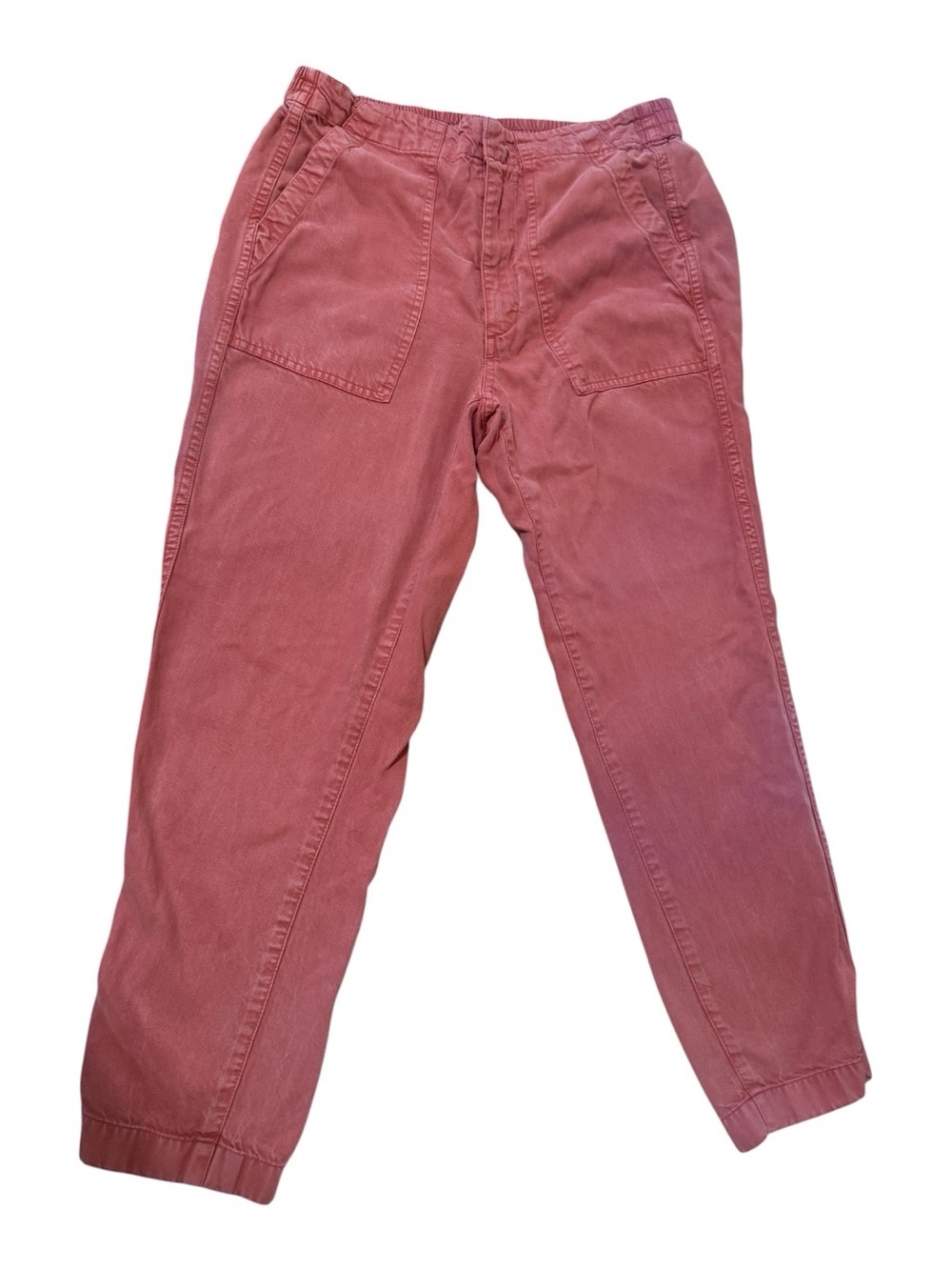 J. Crew Washed Rose Cropped Utility Pants - Picture 2 of 8